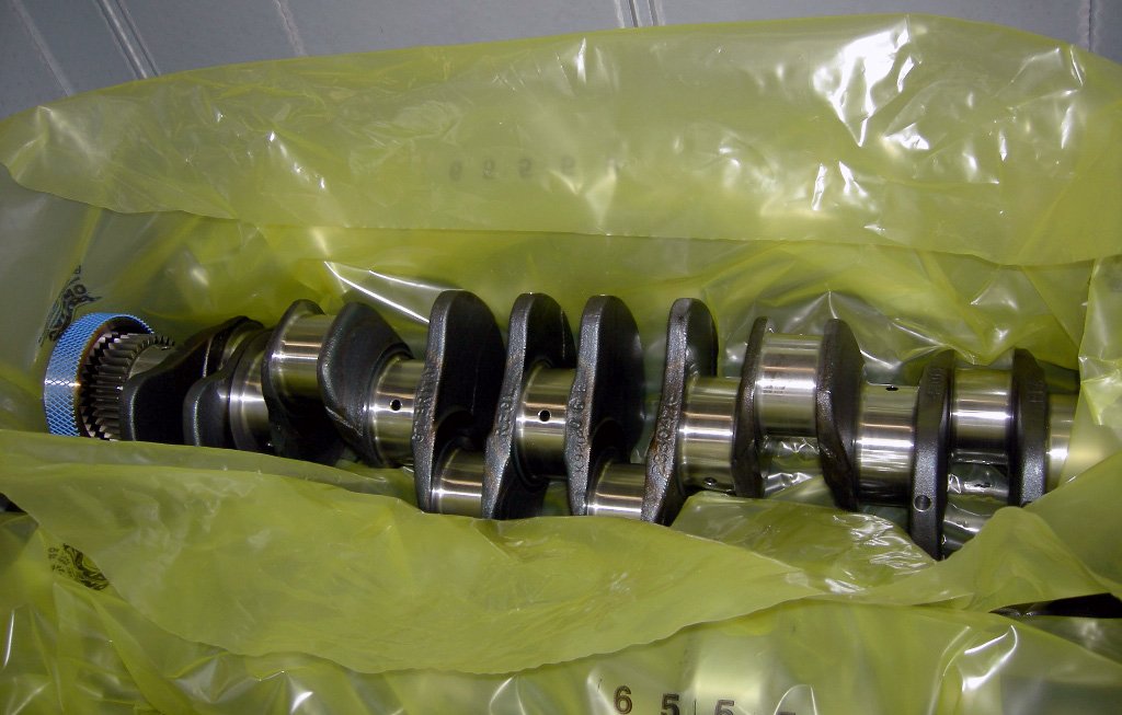 Crankshaft-protected-by-Axxanol-33-and-VCI-Film